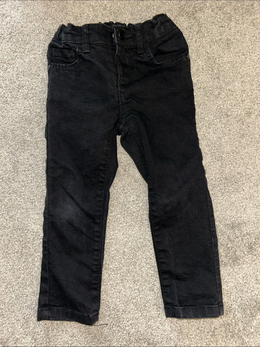 The Children's Place Black Stretch Denim Jeans